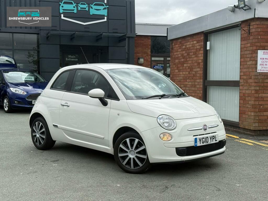 Fiat 500 1.4 Pop Hatchback Euro 5 S S White #5