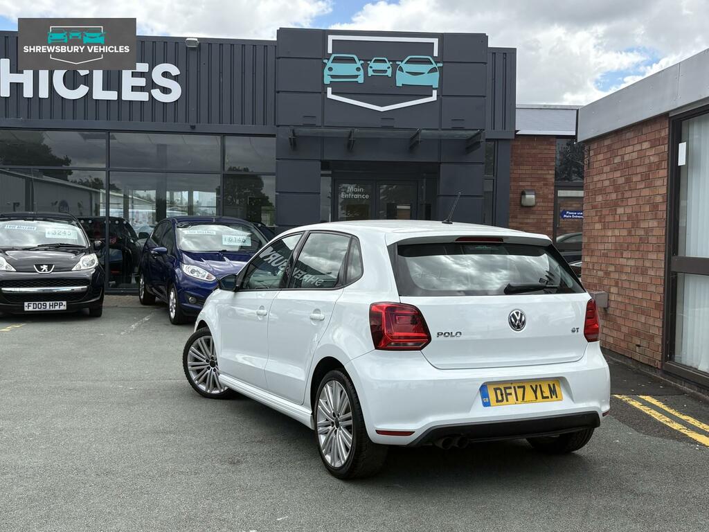Volkswagen Polo 1.4 Tsi Act Bluegt Hatchback Eur DF17YLM White