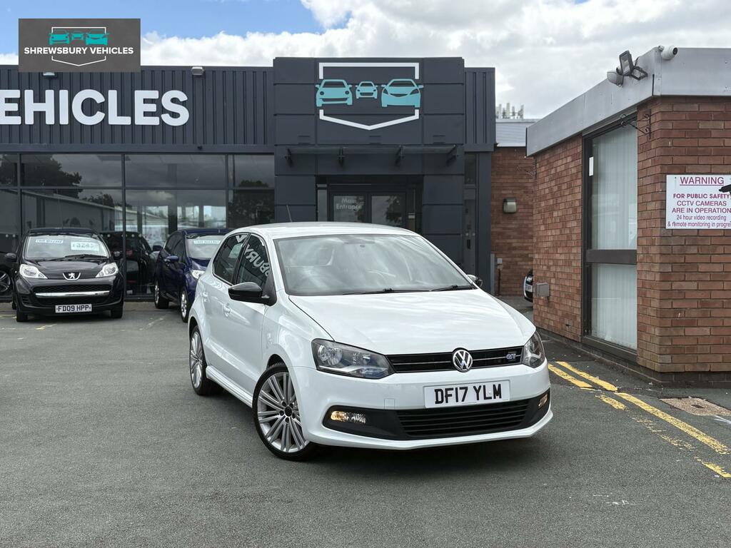 Volkswagen Polo 1.4 Tsi Act Bluegt Hatchback Eur DF17YLM White #3
