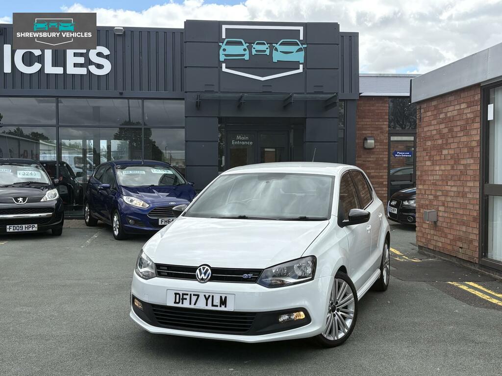 Volkswagen Polo 1.4 Tsi Act Bluegt Hatchback Eur DF17YLM White #2