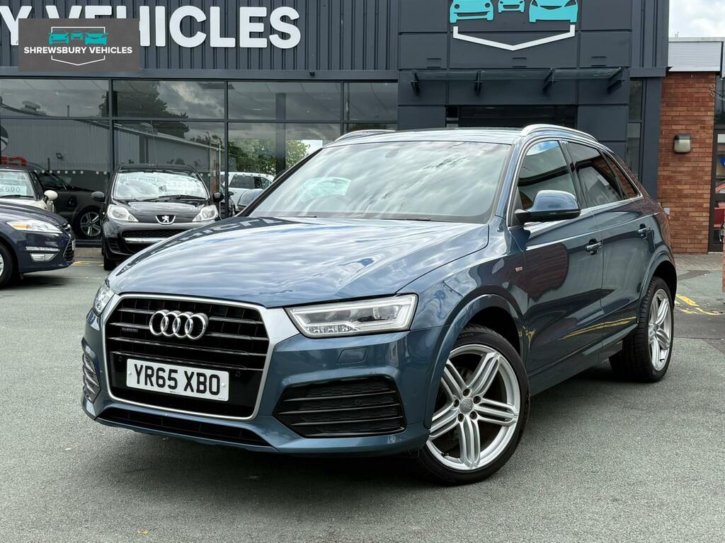 Audi Q3 2.0 Tdi S Line Plus Suv Quattro Blue
