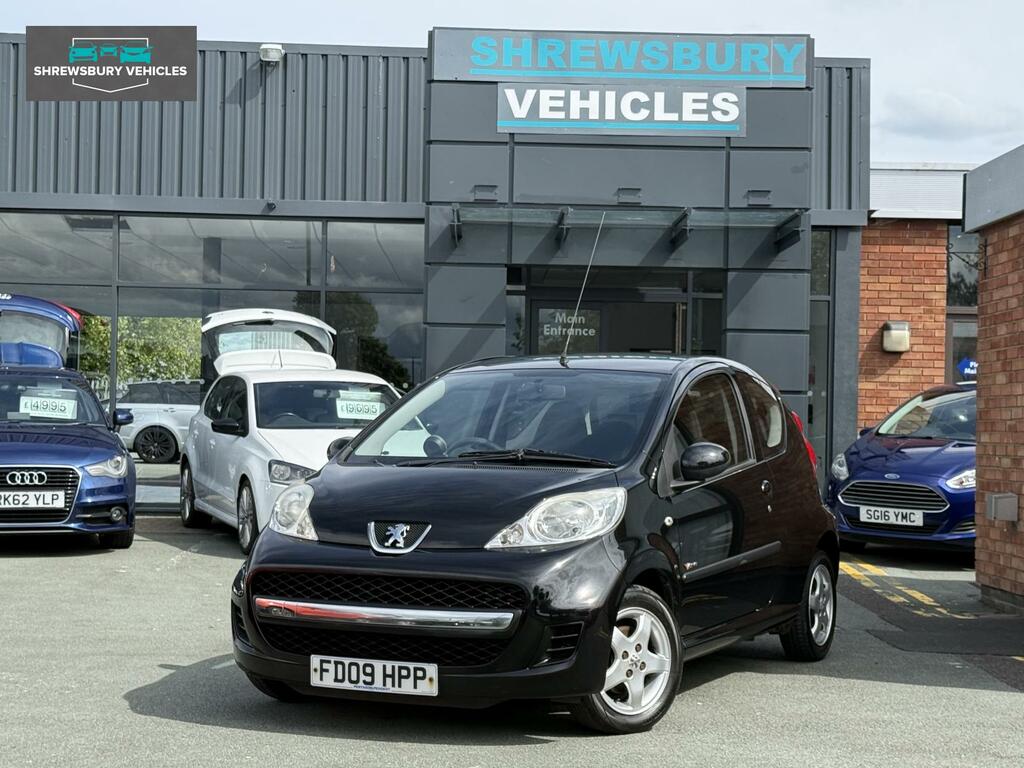 Peugeot 107 1.0 12V Verve Hatchback Euro 4 Black