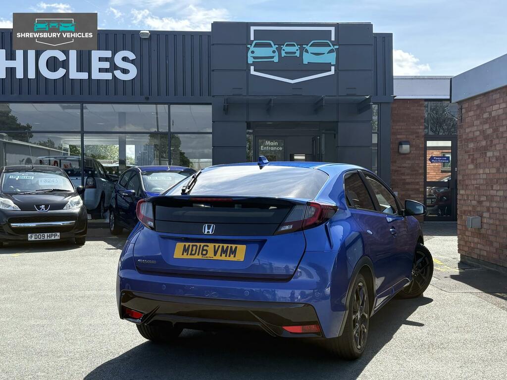 Honda Civic Sport Blue #6