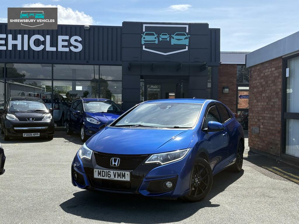 Honda Civic Sport Blue #3