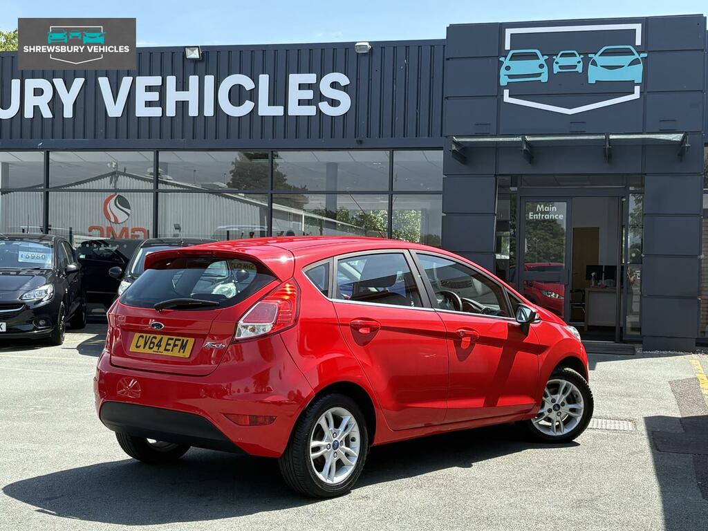 Ford Fiesta 1.25 Zetec Hatchback Euro 5 82 Red #4