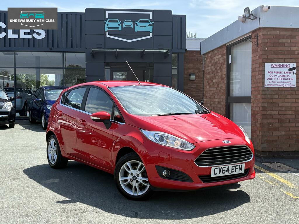 Ford Fiesta 1.25 Zetec Hatchback Euro 5 82 Red #2