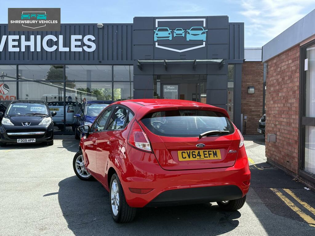 Ford Fiesta 1.25 Zetec Hatchback Euro 5 82 Red #3