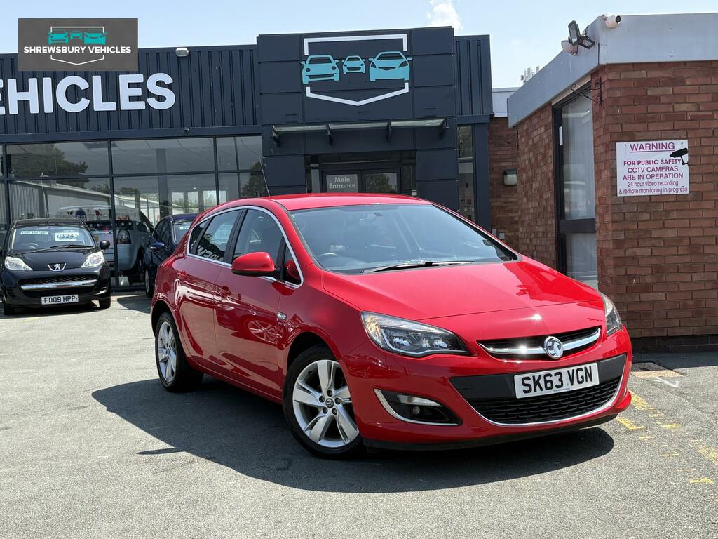 Vauxhall Astra 1.4 16V Sri Hatchback Euro 5 10 Red #5