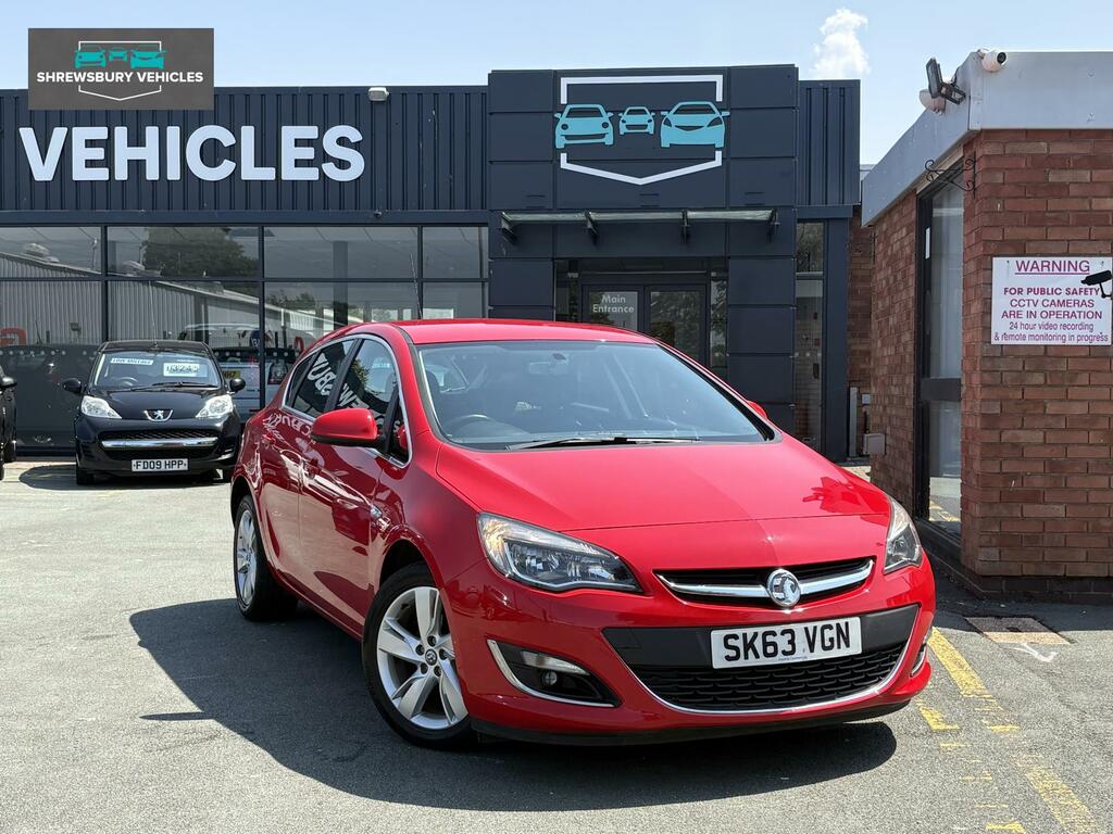 Vauxhall Astra 1.4 16V Sri Hatchback Euro 5 10 Red #6