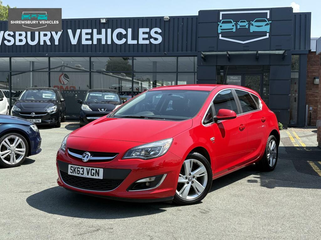 Vauxhall Astra 1.4 16V Sri Hatchback Euro 5 10 Red