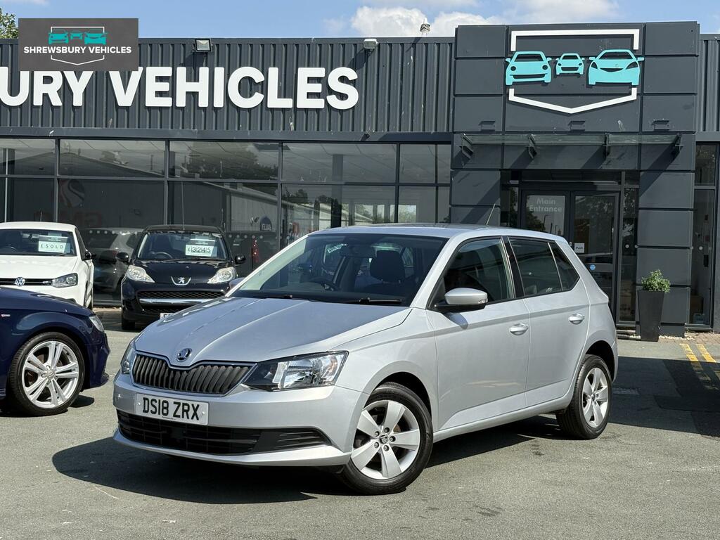 Skoda Fabia 1.0 Tsi Se Hatchback Euro 6 S S DS18ZRX Silver #2