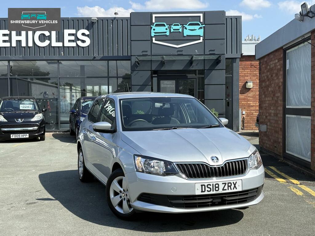 Skoda Fabia 1.0 Tsi Se Hatchback Euro 6 S S DS18ZRX Silver #4
