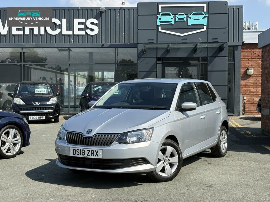 Skoda Fabia 1.0 Tsi Se Hatchback Euro 6 S S DS18ZRX Silver