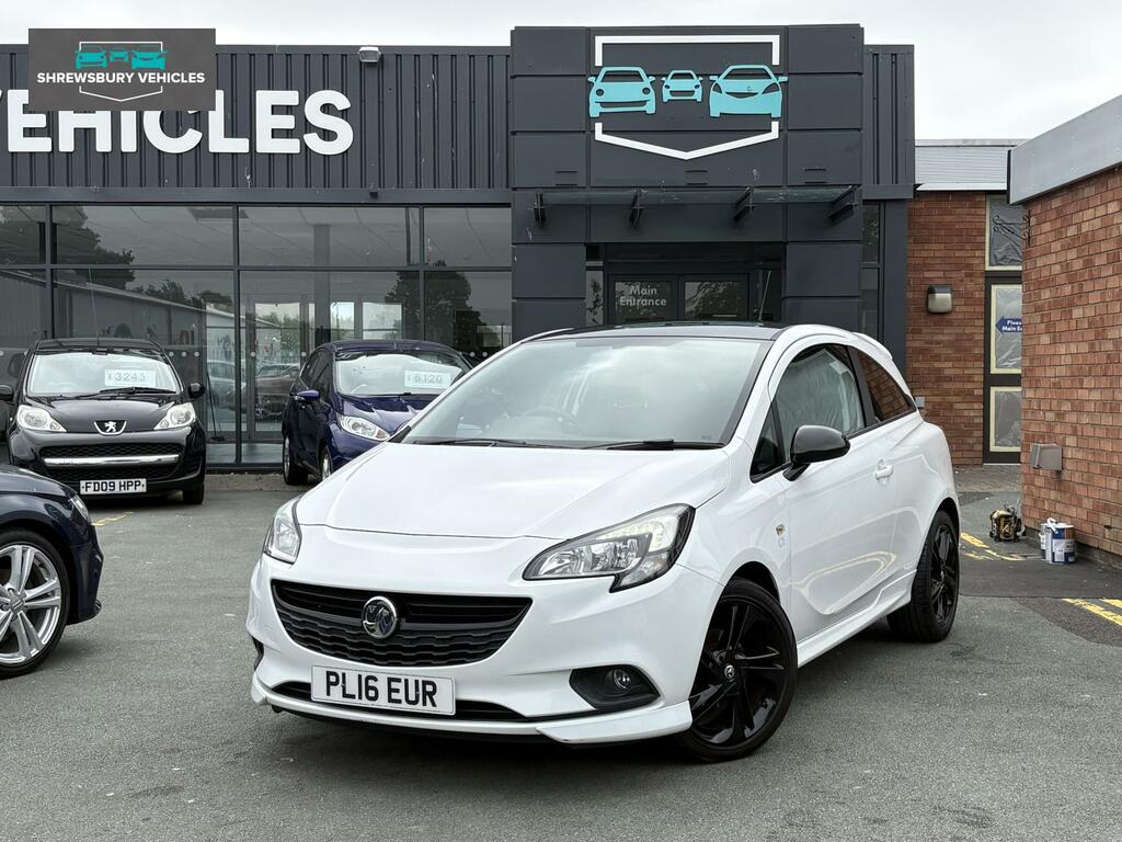 Vauxhall Corsa 1.4I Ecoflex Limited Edition Hatchback PL16EUR White #2