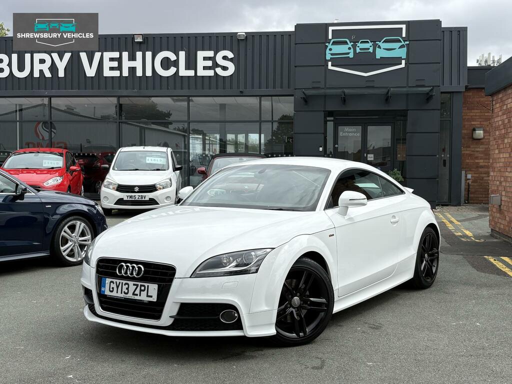Audi TT 1.8 Tfsi S Line Coupe Euro 5 16 White