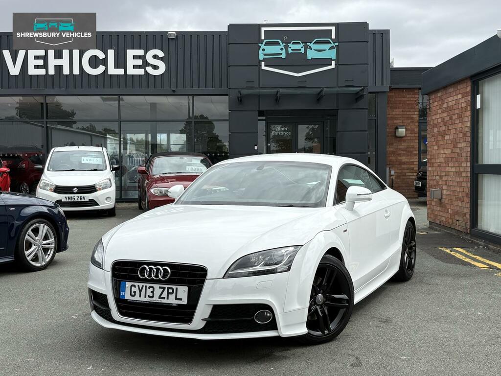 Audi TT 1.8 Tfsi S Line Coupe Euro 5 16 White #2