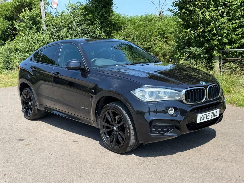 BMW X6 3.0 30D M Sport Xdrive Euro 6 Ss Black