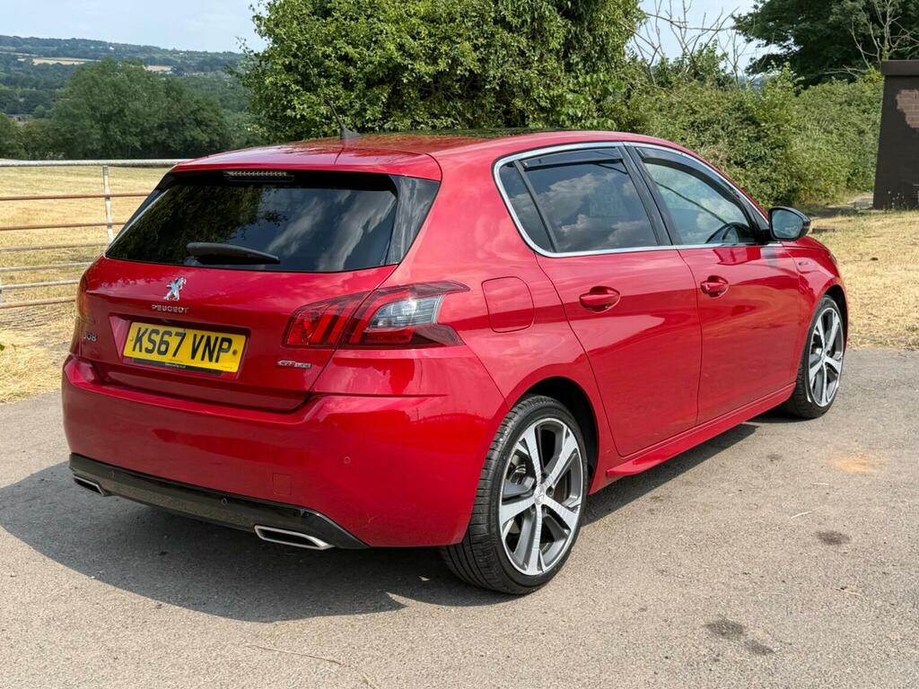 Peugeot 308 1.6 Bluehdi Gt Line Euro 6 Ss Red #2