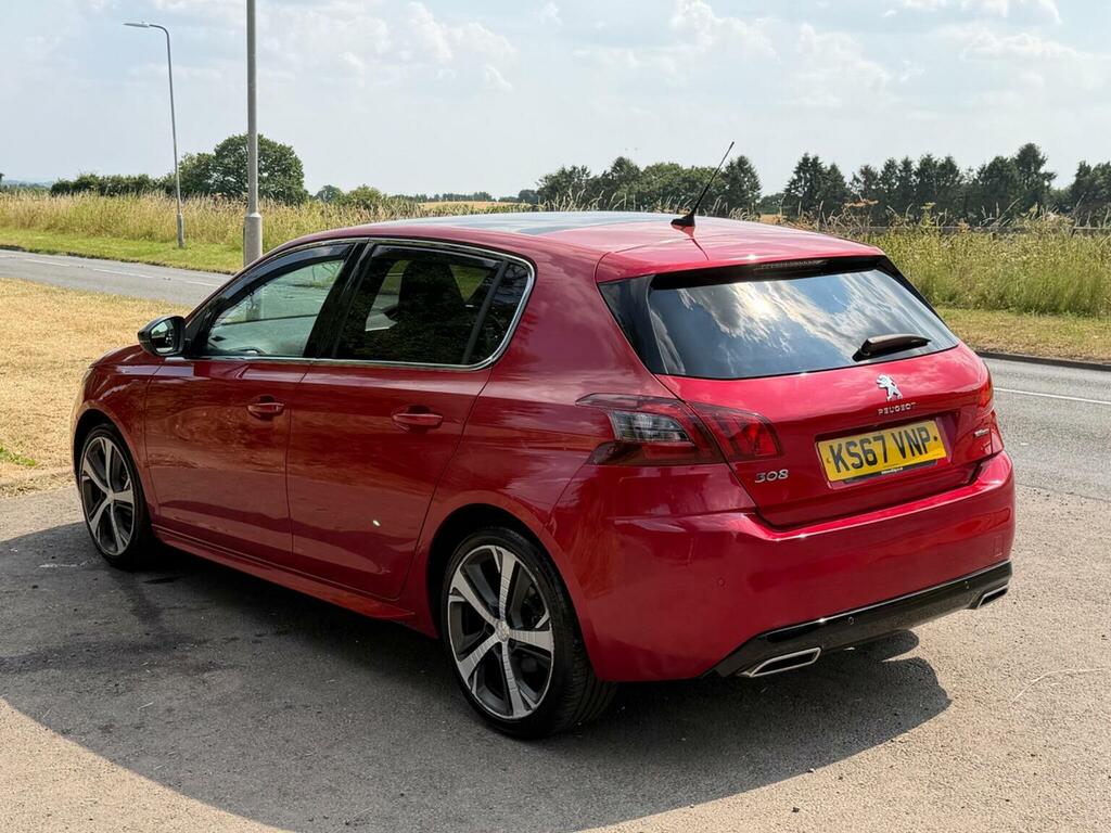 Peugeot 308 1.6 Bluehdi Gt Line Euro 6 Ss Red #6