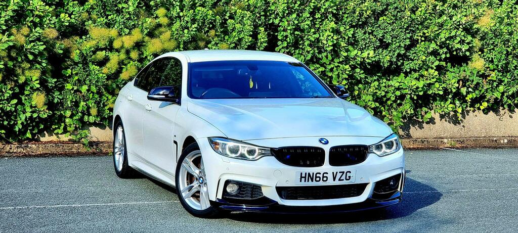 BMW 4 Series Gran Coupe 2.0 420D M Sport Euro 6 Ss White