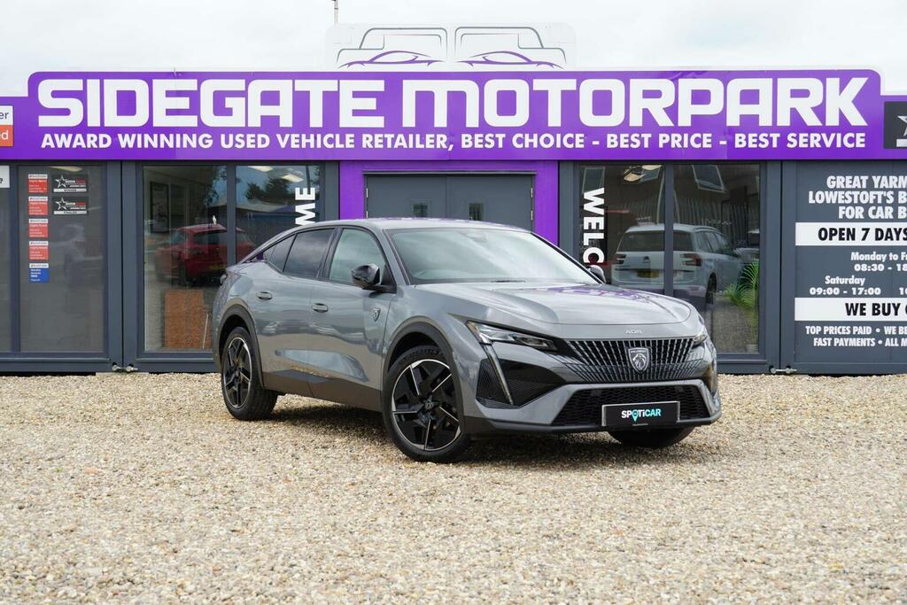 Peugeot 408 1.2 Puretech Gt Fastback Eat Euro 6 Ss LC24XGB Grey