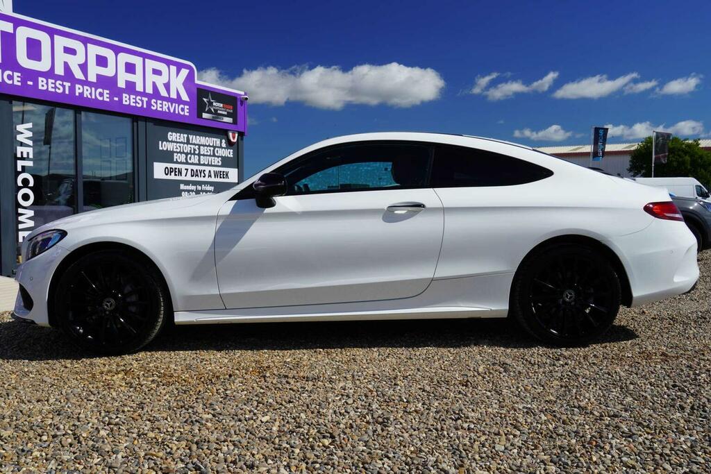 Mercedes-Benz C Class 2.0 C200 Amg Line Premium G-tronic 4Matic Euro YG17HBR White #6