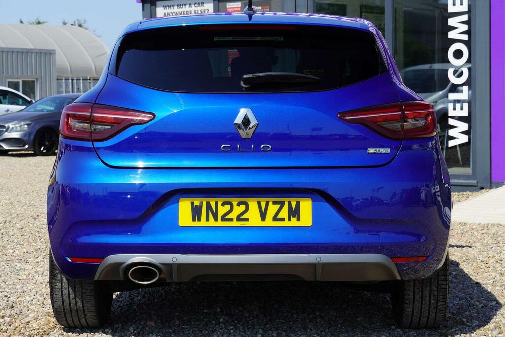 Renault Clio 1.0 Tce Rs Line Euro 6 Ss WN22VZM Blue #5