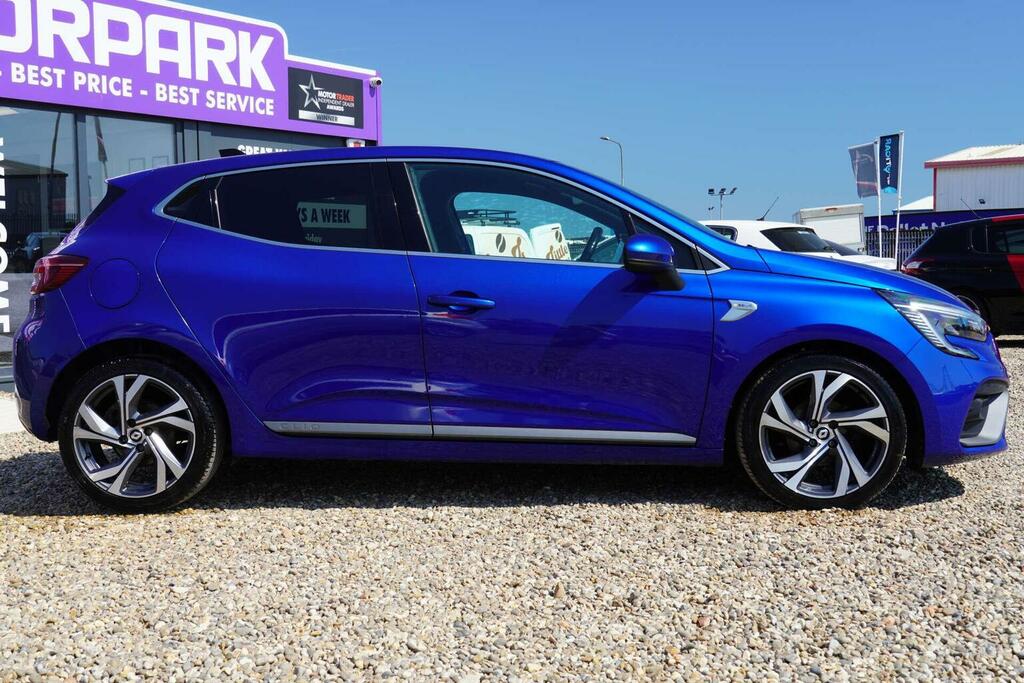 Renault Clio 1.0 Tce Rs Line Euro 6 Ss WN22VZM Blue #4