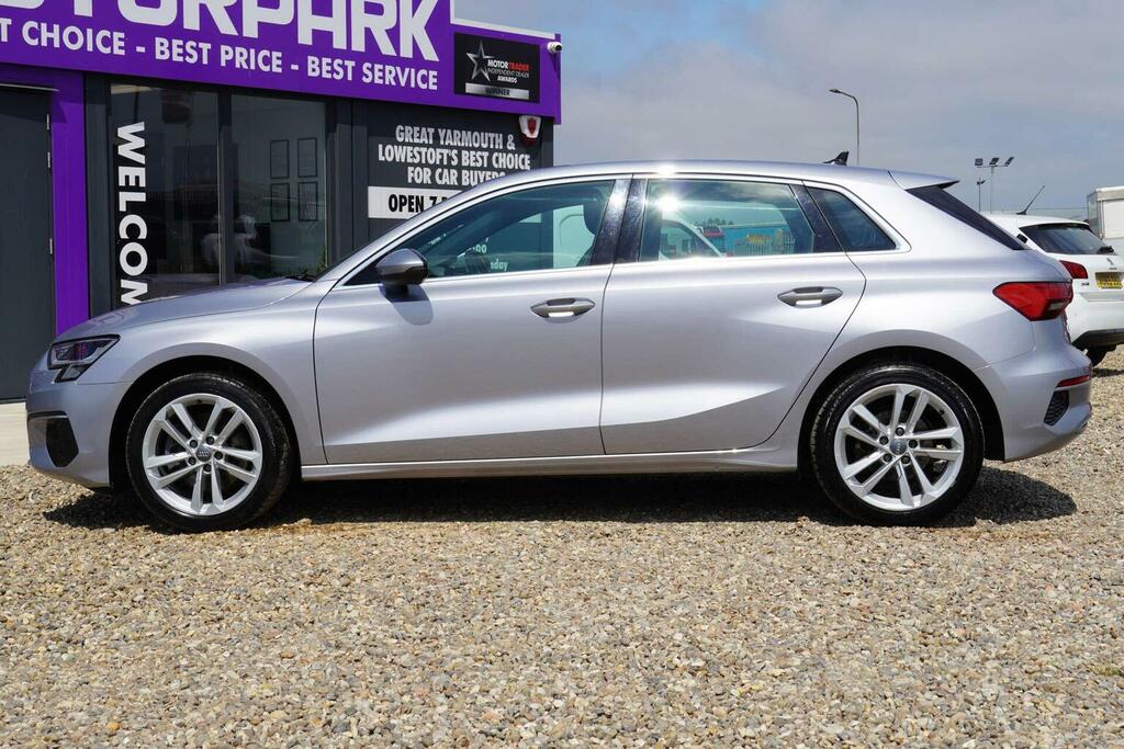 Audi A3 1.5 Tfsi 35 Sport Sportback Euro 6 Ss AO70ZNK Silver #6
