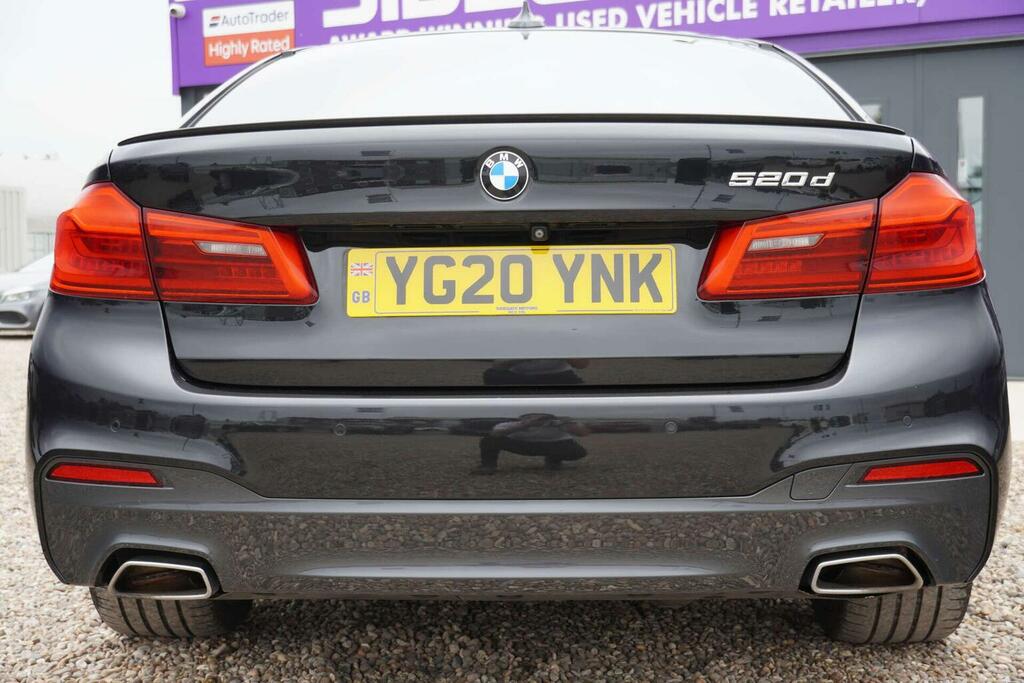 BMW 5 Series 2.0 520D Mht M Sport Euro 6 Ss Black #5
