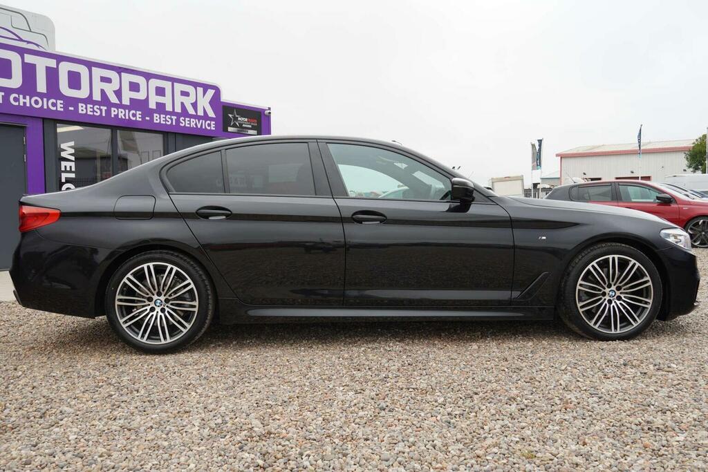 BMW 5 Series 2.0 520D Mht M Sport Euro 6 Ss Black #4