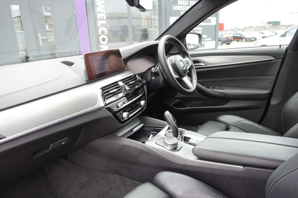 BMW 5 Series 2.0 520D Mht M Sport Euro 6 Ss Black #2
