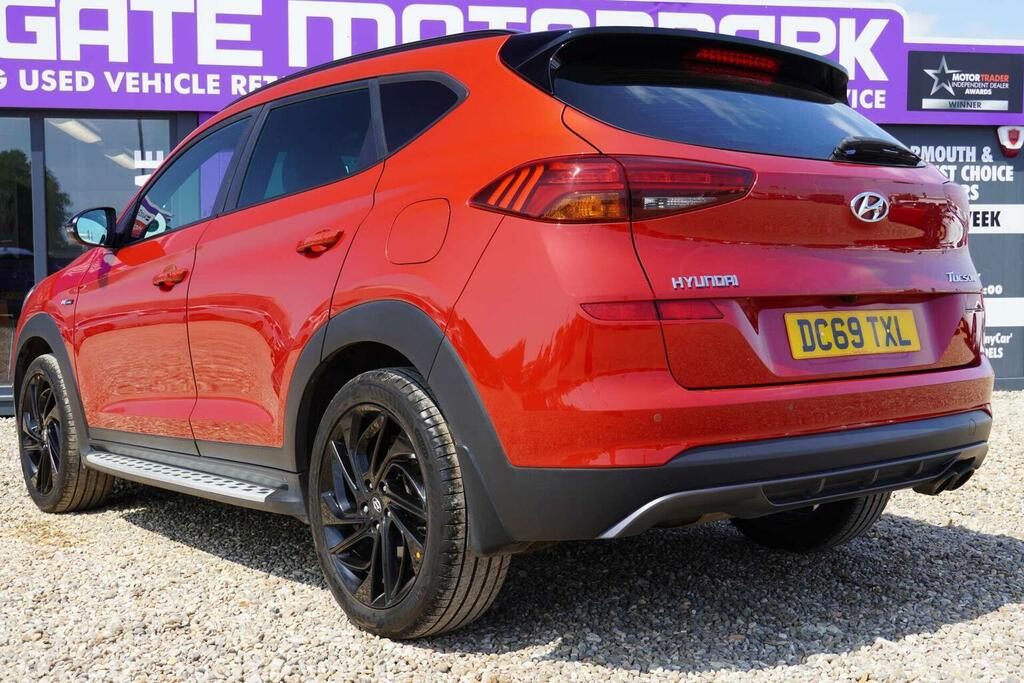 Hyundai Tucson 1.6 T-gdi N Line Dct Euro 6 Ss Red