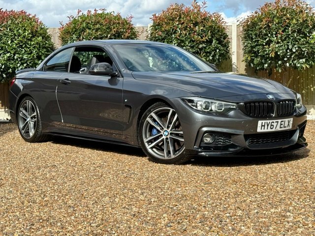 BMW 4 Series 2017 3.0 440I M Sport Convertible Grey