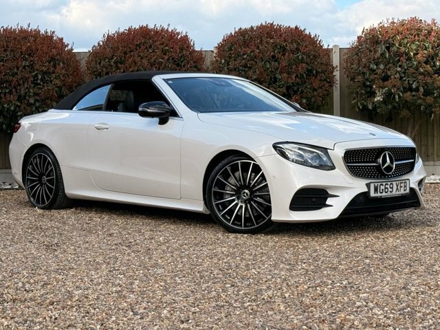 Mercedes-Benz E Class 2019 2.0 E350 Amg Line Cabriolet G-tron White