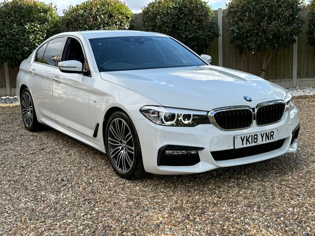 BMW 5 Series 2018 2.0 520I Gpf M Sport Saloon E White