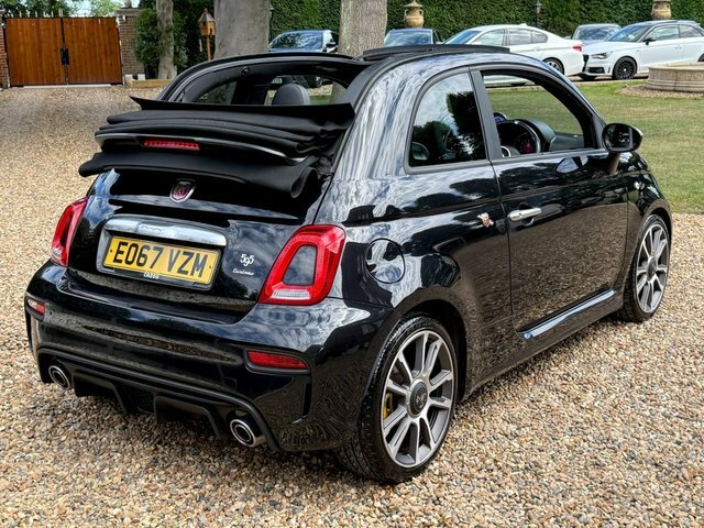 Abarth 595 1.4 T-jet Turismo Cabrio Euro 6 1 Black #6