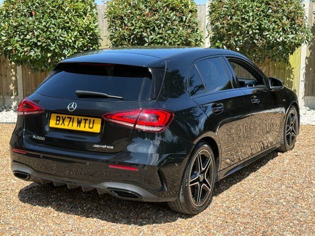 Mercedes-Benz A Class 2021 1.3 A200 Amg Line Edition Executive Hatchba BX71WTU Black #5