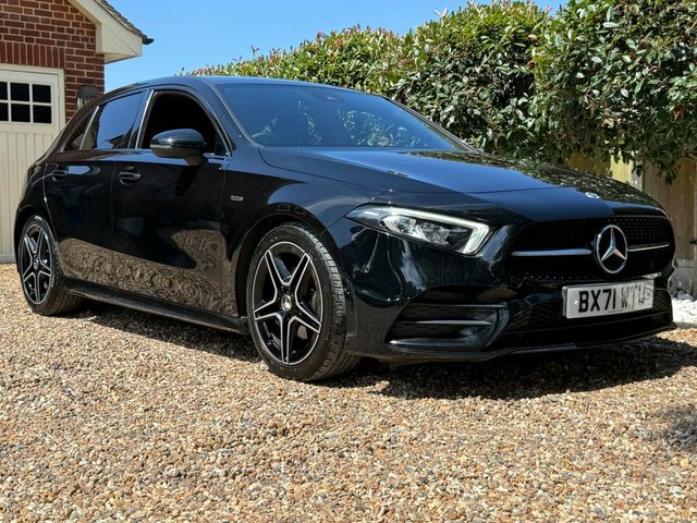 Mercedes-Benz A Class 2021 1.3 A200 Amg Line Edition Executive Hatchba BX71WTU Black #2