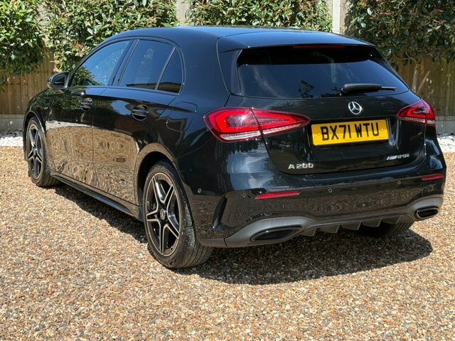 Mercedes-Benz A Class 2021 1.3 A200 Amg Line Edition Executive Hatchba BX71WTU Black #4