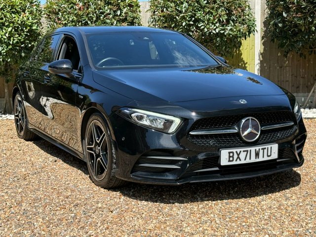 Mercedes-Benz A Class 2021 1.3 A200 Amg Line Edition Executive Hatchba BX71WTU Black