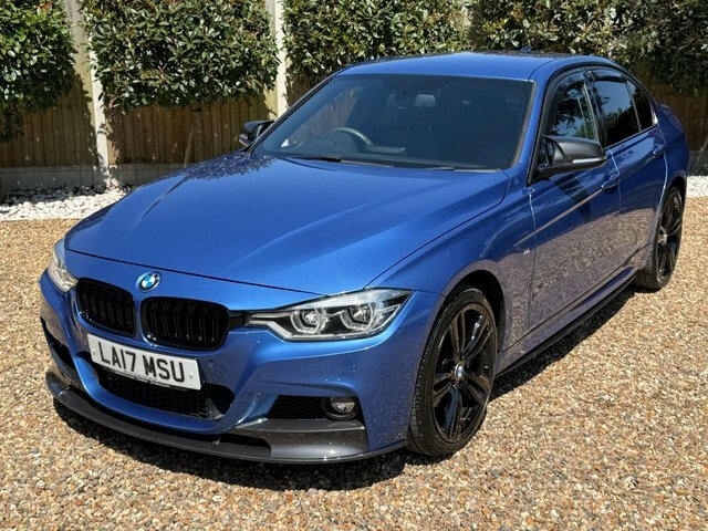 BMW 3 Series 2017 3.0 335D M Sport Saloon Xdriv Blue #2