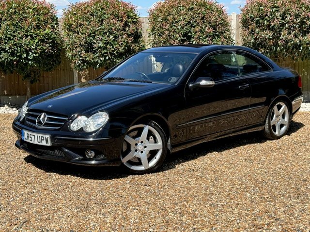 Mercedes-Benz CLK 2007 3.5 Clk350 Sport Coupe 7G-tronic Black #5
