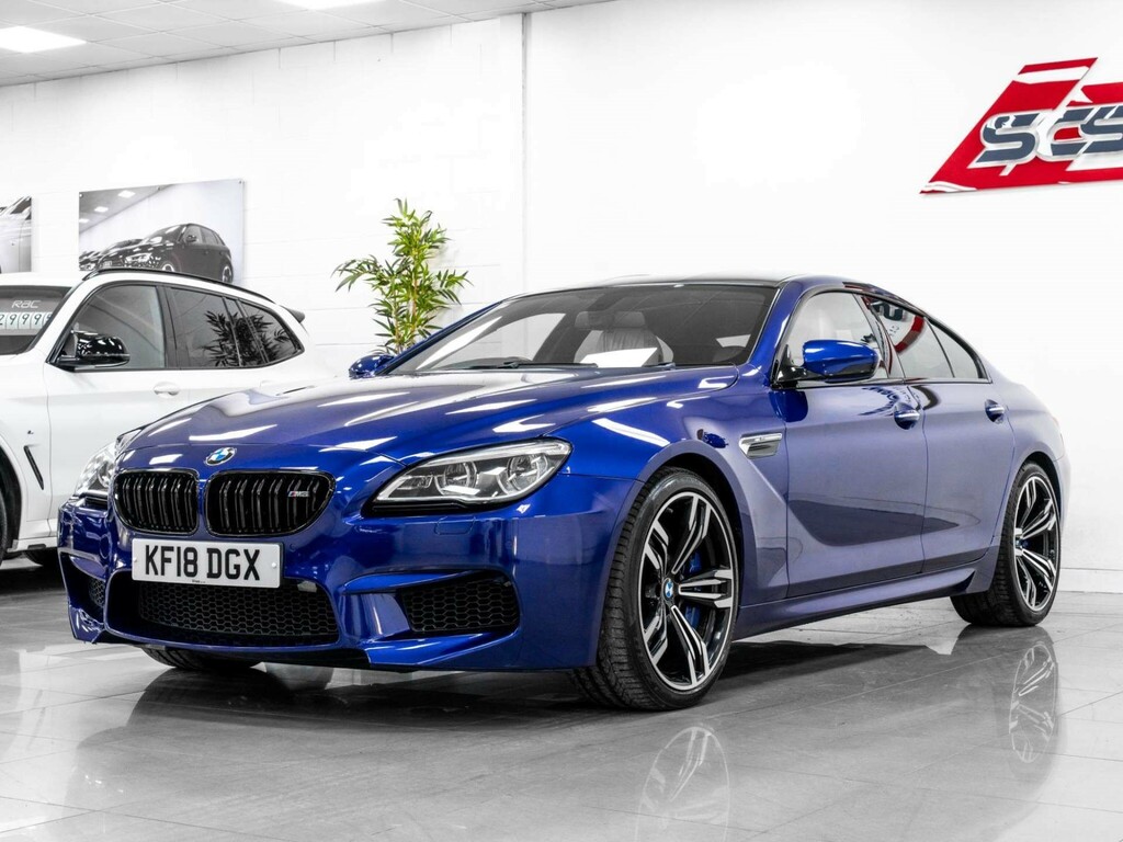 BMW M6 Saloon Blue #2