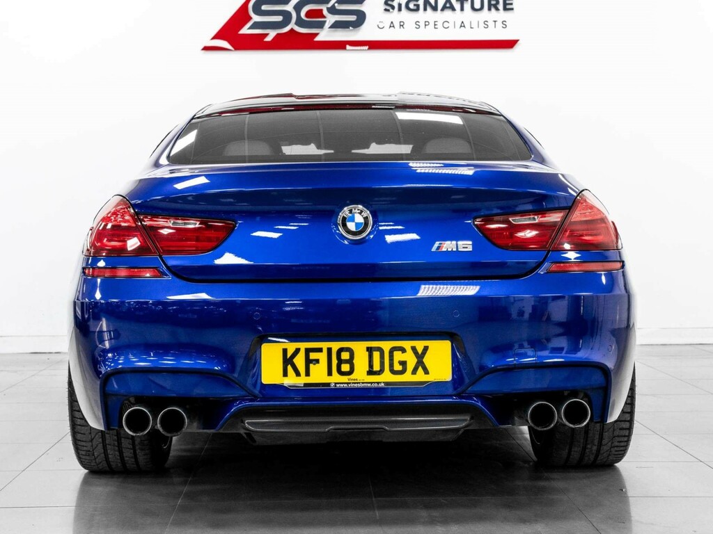 BMW M6 Saloon Blue #6