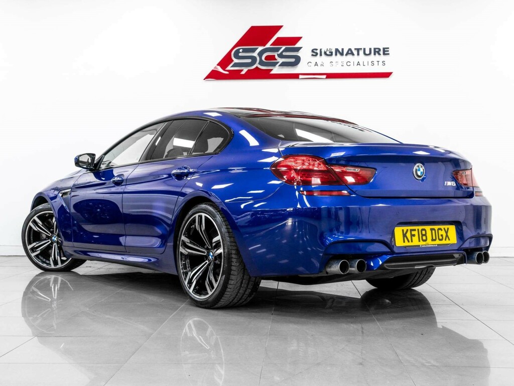 BMW M6 Saloon Blue #3