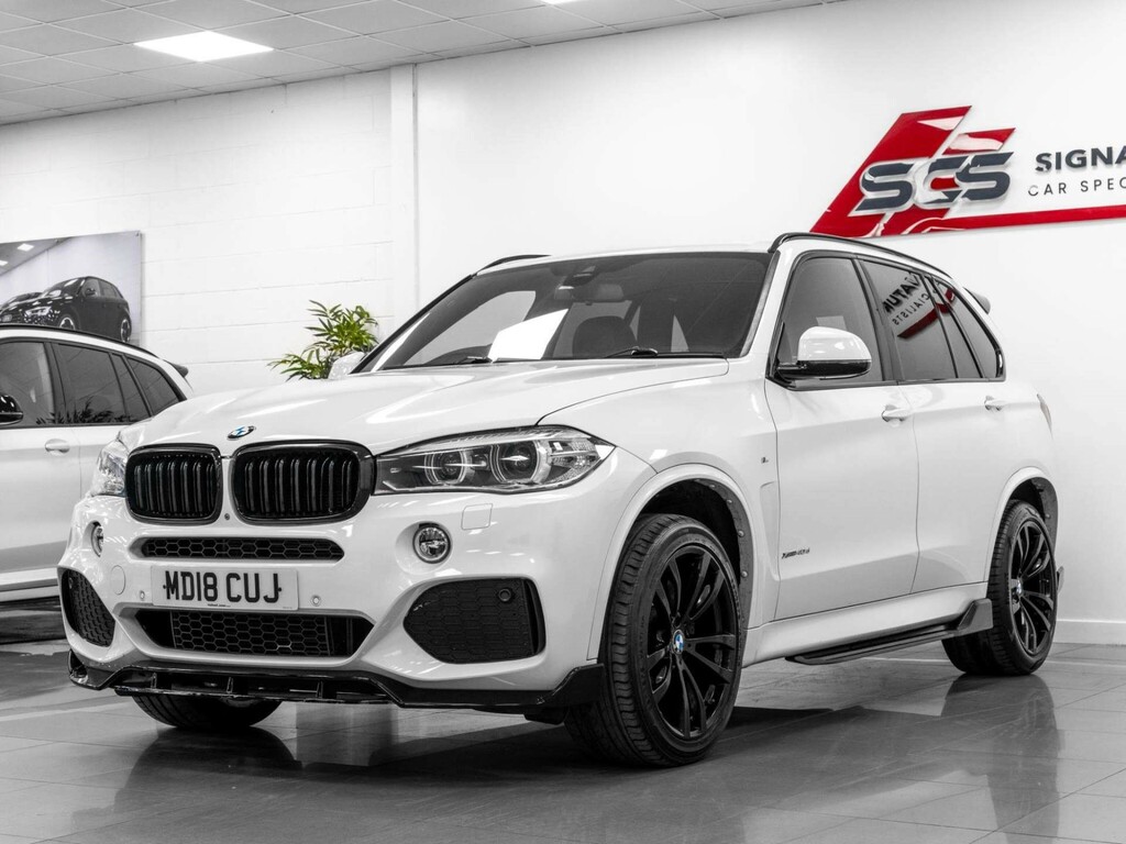 BMW X5 Suv MD18CUJ White #2
