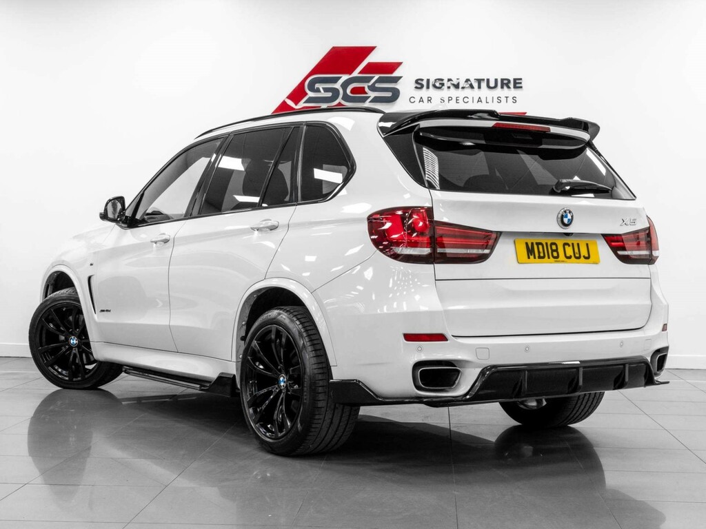 BMW X5 Suv MD18CUJ White #3