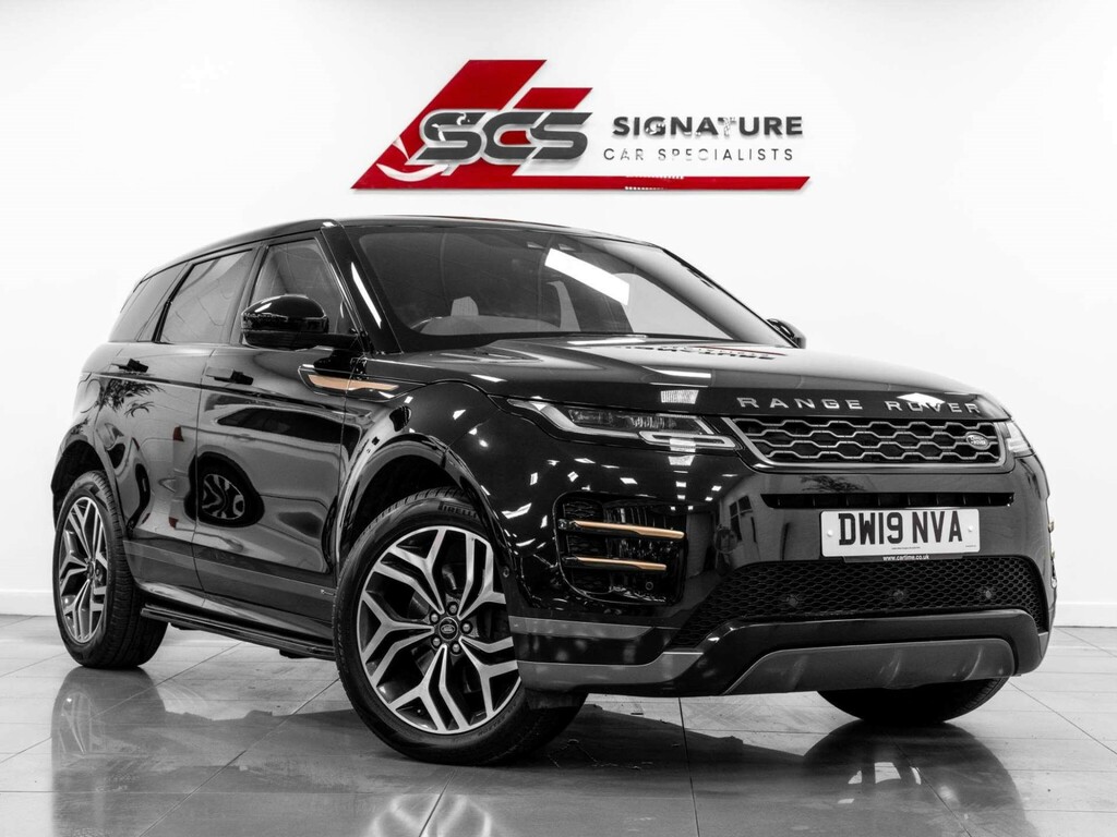 Land Rover Range Rover Evoque Suv Black