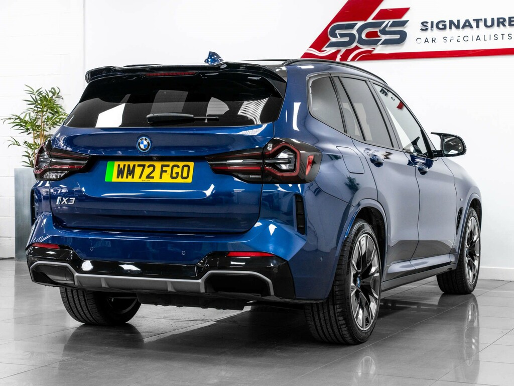 BMW iX3 Suv Blue #4